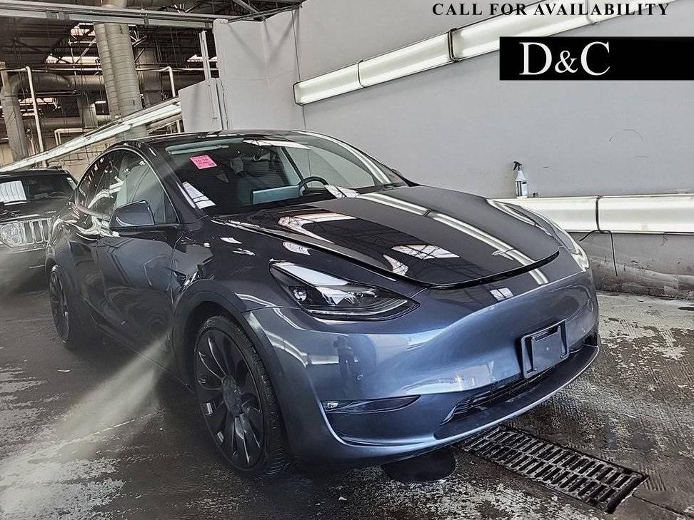 TESLA MODEL Y 2022 7SAYGDEF8NF389565 image